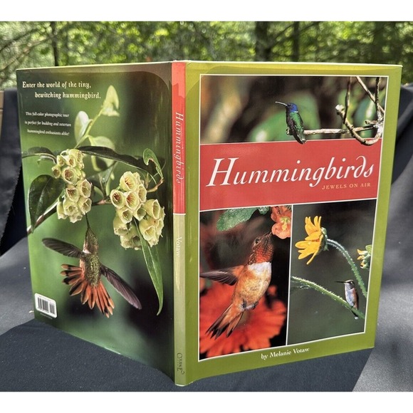 Hummingbirds Jewels on Air By Melanie Votaw Hardcover 2003 Stunning Photos -Bk19 - Picture 2 of 7